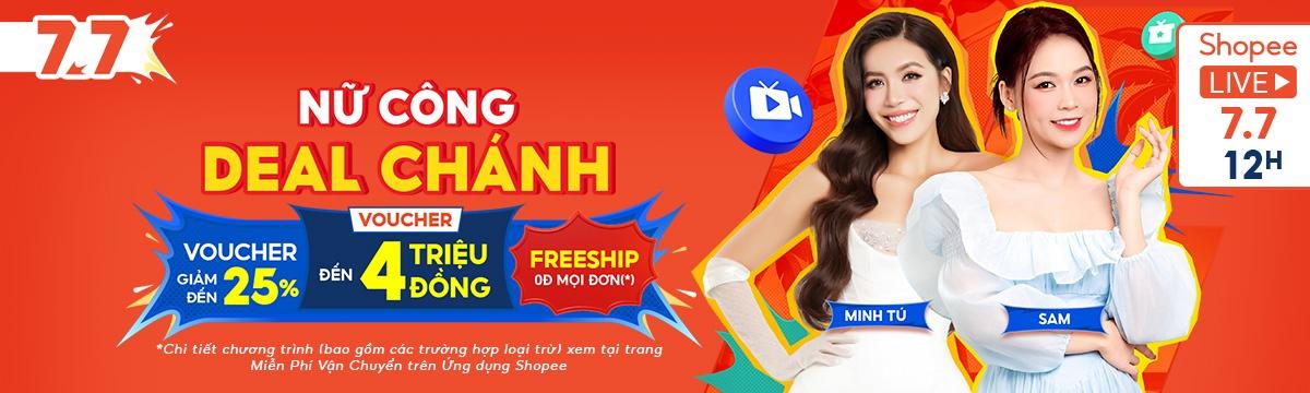 banner ưu đãi shopee