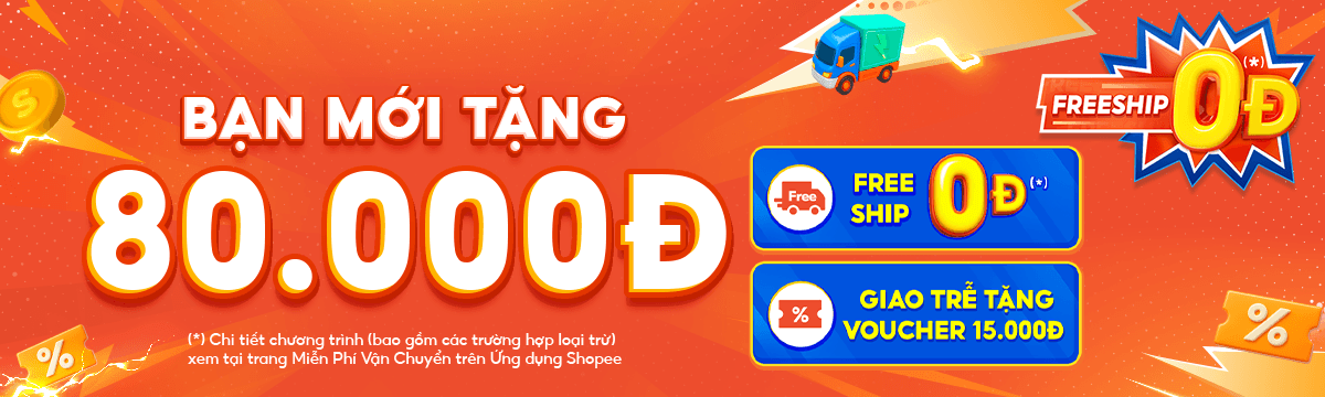 banner ưu đãi shopee