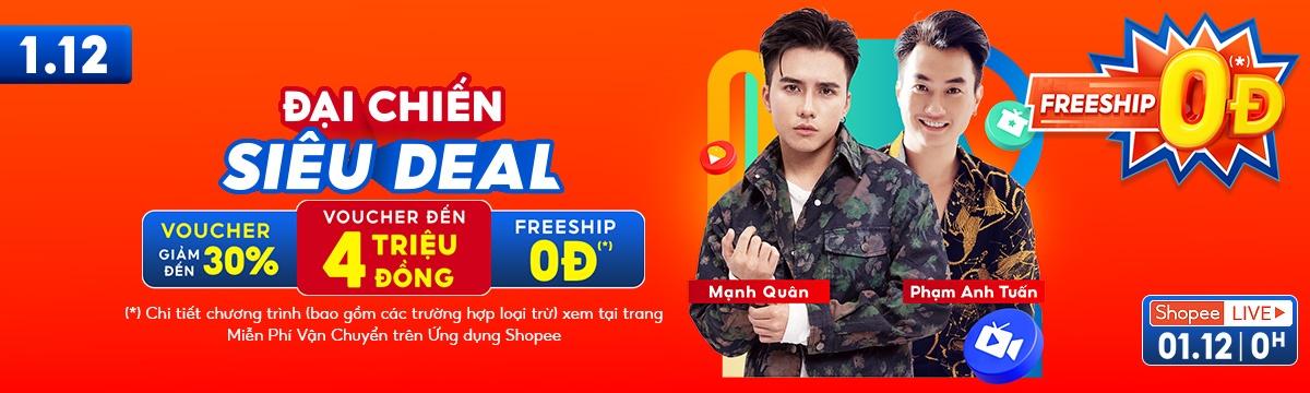 banner ưu đãi shopee