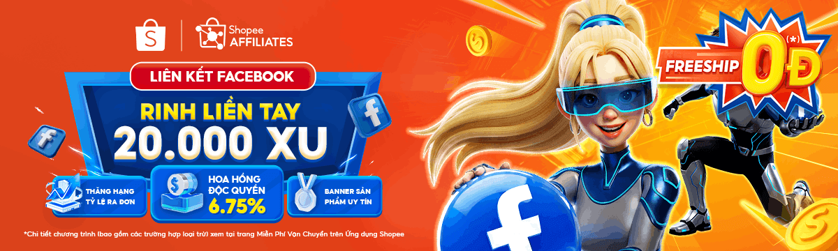 banner ưu đãi shopee