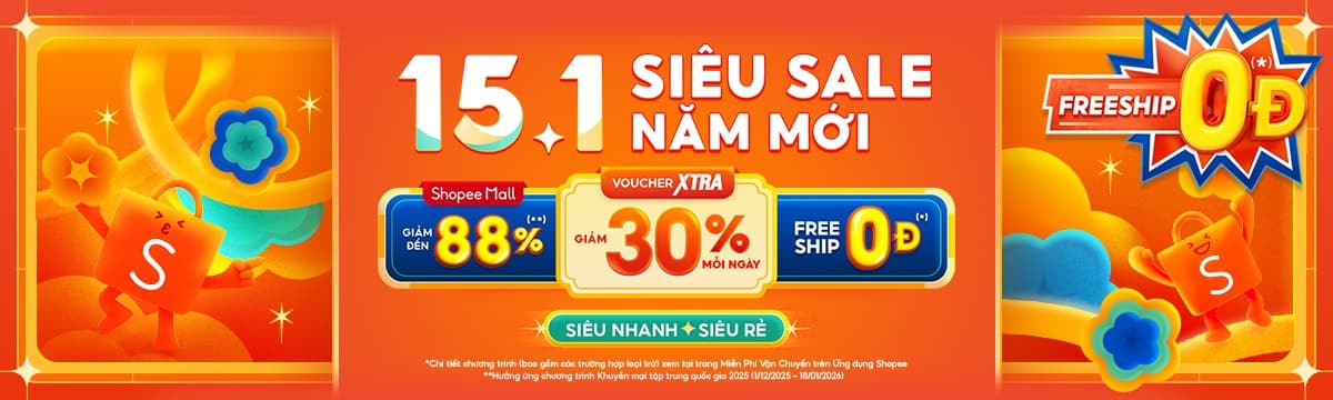 banner ưu đãi shopee