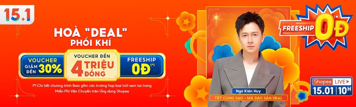 banner ưu đãi shopee