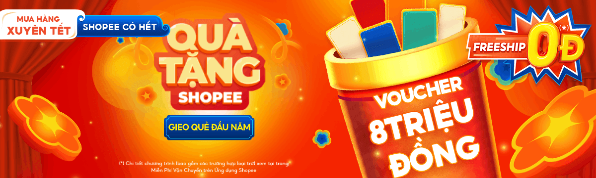 banner ưu đãi shopee