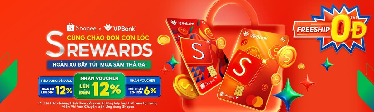 banner ưu đãi shopee