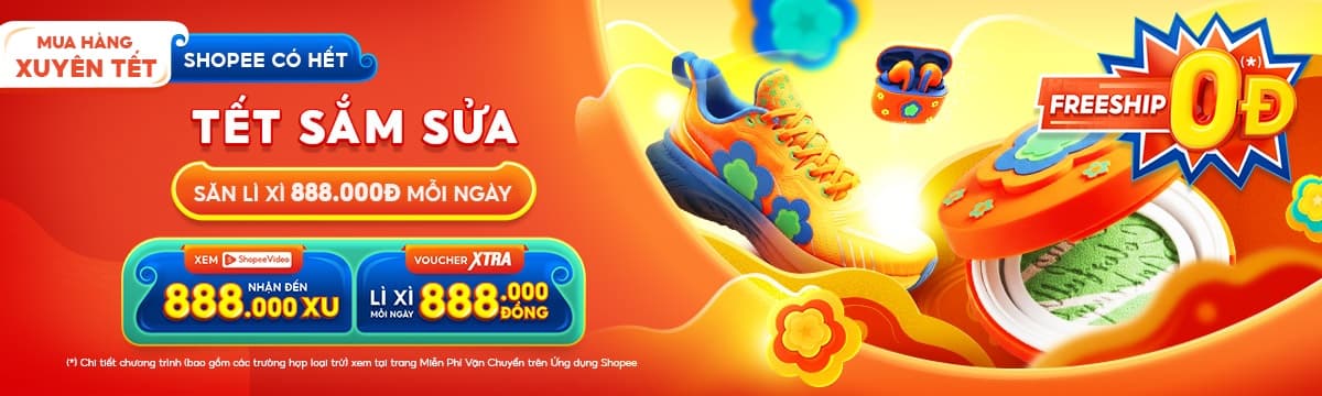 banner ưu đãi shopee