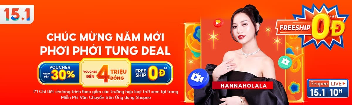 banner ưu đãi shopee