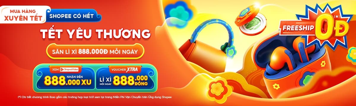 banner ưu đãi shopee