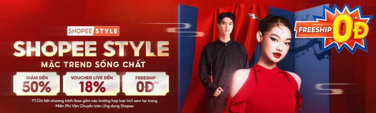 banner ưu đãi shopee