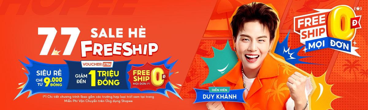 banner ưu đãi shopee